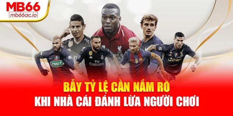 Bẫy tỷ lệ cần nắm rõ khi nhà cái đánh lừa người chơi