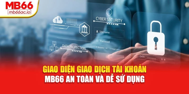 Giao diện giao dịch tài khoản MB66 an toàn và dễ sử dụng